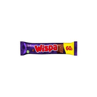 Cadbury Wispa Chocolate Bar 36g (Pack of 48) Cadbury Wispa Chocolate Bar 36g (Pack of 48)