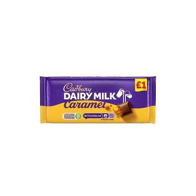 Cadbury - Dairy Milk Caramel 1 - 120g - Chocolate Bar Cadbury - Dairy Milk Caramel 1 - 120g - Chocolate Bar
