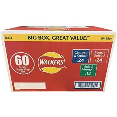 Walkers - Crisps Multipack - Ready Salted - Snack Walkers - Crisps Multipack - Ready Salted - Snack