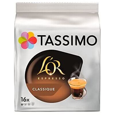 Tassimo LOr Espresso Classic Coffee Pods - 5 Packs - Coffee Pods Tassimo LOr Espresso Classic Coffee Pods - 5 Packs - Coffee Pods