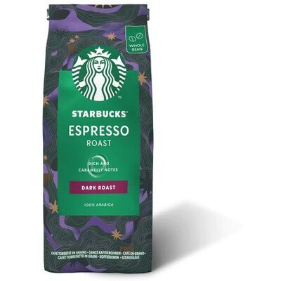 Starbucks - Dark Espresso Roast - 200 g - Whole Bean - Coffee Beans Starbucks - Dark Espresso Roast - 200 g - Whole Bean - Coffee Beans
