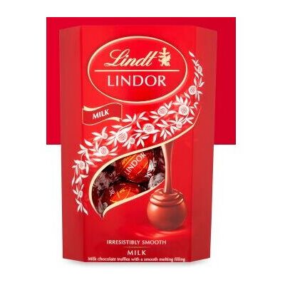 Lindt Lindor Milk Chocolate Truffles Box 200g Lindt Lindor Milk Chocolate Truffles Box 200g