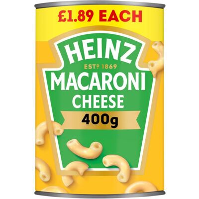 Heinz Macaroni Cheese 400g (Pack of 6) Heinz Macaroni Cheese 400g (Pack of 6)