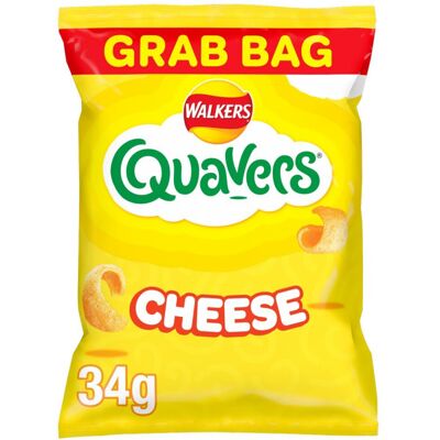 Walkers - Quavers - Cheese - 34g - Snack Walkers - Quavers - Cheese - 34g - Snack