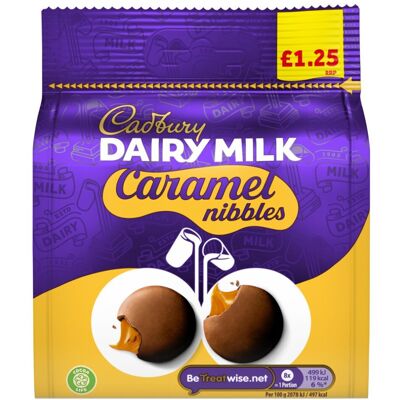 Cadbury - Dairy Milk 1 Caramel Nibbles - 95g Cadbury - Dairy Milk 1 Caramel Nibbles - 95g