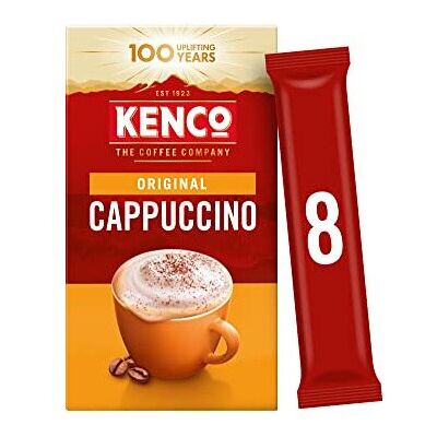 Kenco - Cappuccino 8x14.8g - 40 sachets - Instant coffee Kenco - Cappuccino 8x14.8g - 40 sachets - Instant coffee