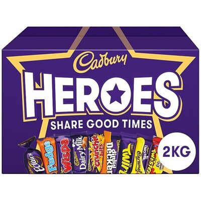 Cadbury Heroes Chocolate Bulk 2 kg Sharing Box Cadbury Heroes Chocolate Bulk 2 kg Sharing Box