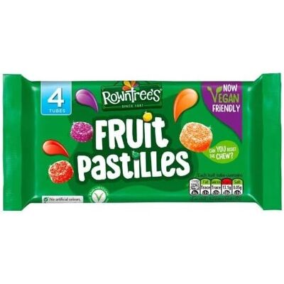 Unbranded 3 x Rowntree's Fruit Pastilles Sweets Multipack 42.8g 4 Pack Unbranded 3 x Rowntree's Fruit Pastilles Sweets Multipack 42.8g 4 Pack