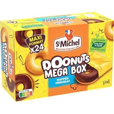 St Michel Biscuit St Michel Chocolate Coated Doonuts 24 Pack St Michel Biscuit St Michel Chocolate Coated Doonuts 24 Pack