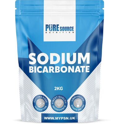 Pure Source Nutrition - Sodium Bicarbonate - 2Kg - Baking Soda Pure Source Nutrition - Sodium Bicarbonate - 2Kg - Baking Soda