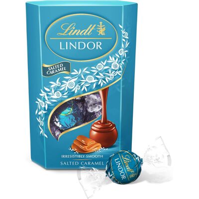 Lindt Lindor Salted Caramel Milk Chocolate Truffles - 200 g Lindt Lindor Salted Caramel Milk Chocolate Truffles - 200 g