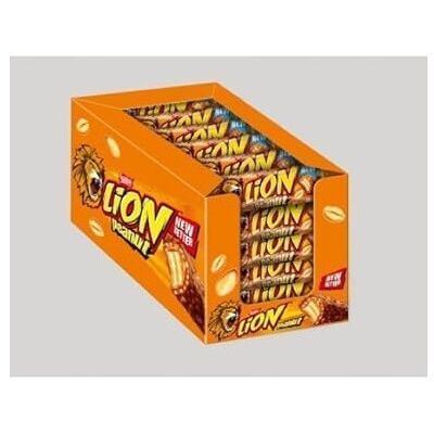 Nestle Lion Peanut Chocolate Bar - Full Box of 24 Nestle Lion Peanut Chocolate Bar - Full Box of 24