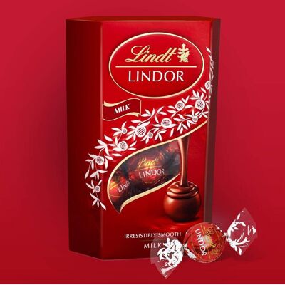 Lindt Lindor Milk Chocolate Truffles Box 200g Lindt Lindor Milk Chocolate Truffles Box 200g
