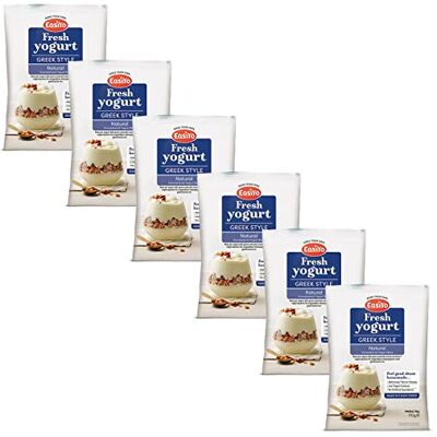 EasiYo Wellbeing Greek Style Unsweetened Yogurt Mix - Pack of 6 EasiYo Wellbeing Greek Style Unsweetened Yogurt Mix - Pack of 6