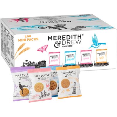 Meredith & Drew Mini Packs Twin Pack Biscuits, 23 g (Pack of 100) Meredith & Drew Mini Packs Twin Pack Biscuits, 23 g (Pack of 100)