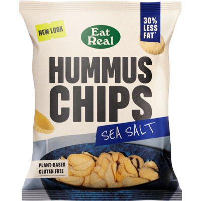 Eat Wholesome Food Co.Eat Wholesome Food Co. EAT REAL Hummus Chips - Sea Salt 45g (Pack of 18) Eat Wholesome Food Co.Eat Wholesome Food Co. EAT REAL Hummus Chips - Sea Salt 45g (Pack of 18)