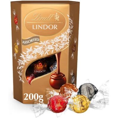 (Pack Of 2) Lindt Lindor Assorted Chocolate Truffles 200G (Pack Of 2) Lindt Lindor Assorted Chocolate Truffles 200G