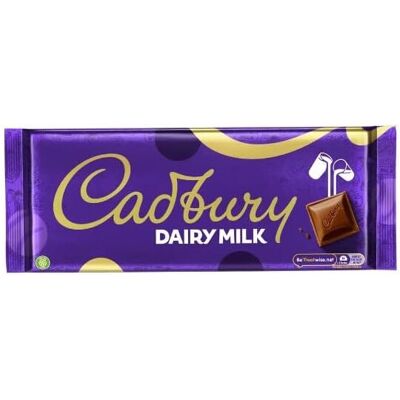 (Pack Of 1) Cadbury Dairy Milk Chocolate Bar Large 360G (Pack Of 1) Cadbury Dairy Milk Chocolate Bar Large 360G