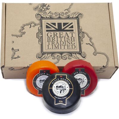 Great British Trading Limited - Snowdonia Cheese Triple Pack Great British Trading Limited - Snowdonia Cheese Triple Pack
