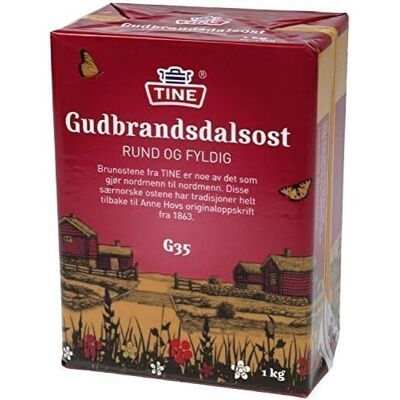 GREAT BRITISH TRADING LIMITED Gjetost Gudbrandsdalen 1KG Norwegian Brown Cheese by Great British Trading GREAT BRITISH TRADING LIMITED Gjetost Gudbrandsdalen 1KG Norwegian Brown Cheese by Great British Trading