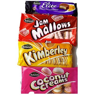 Sweet Things Bolands Biscuits Variety pk Kimberley, Jam Mallow, Coconut Cream, Chocolate Kimb Sweet Things Bolands Biscuits Variety pk Kimberley, Jam Mallow, Coconut Cream, Chocolate Kimb