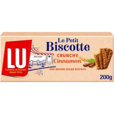 KidzBuzz (Pack Of 4) LU Le Biscotte Cinnamon Biscuits 200g KidzBuzz (Pack Of 4) LU Le Biscotte Cinnamon Biscuits 200g