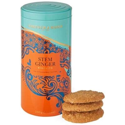Fortnum & Mason, Piccadilly Stem Ginger Biscuits, 200g Fortnum & Mason, Piccadilly Stem Ginger Biscuits, 200g