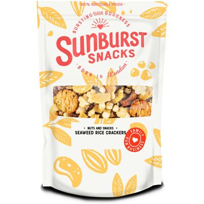 Sunburst Snacks Crispy Seaweed Rice Crackers 1kg Sunburst Snacks Crispy Seaweed Rice Crackers 1kg