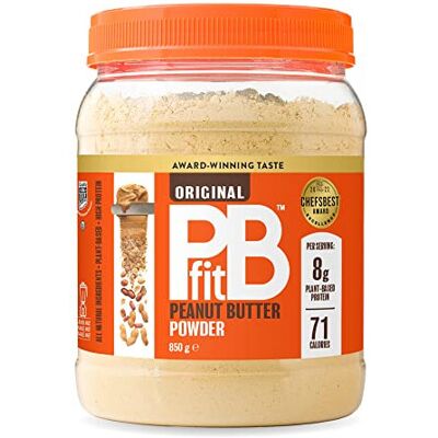 PBfit Peanut Butter Powder - Gluten Free, High Protein, 87% Less Fat, Natural Nu PBfit Peanut Butter Powder - Gluten Free, High Protein, 87% Less Fat, Natural Nu