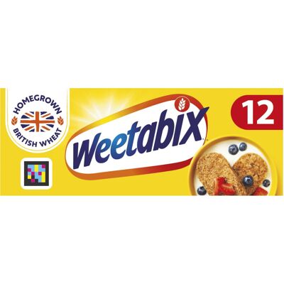 Weetabix Wholegrain 12 Biscuits (Pack of 18, total of 216 biscuits) Weetabix Wholegrain 12 Biscuits (Pack of 18, total of 216 biscuits)