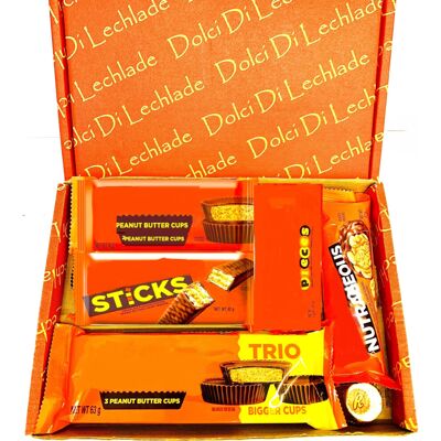 American Chocolate Gift Box Peanut Butter Set by Dolci Di Lechlade Pieces Cu American Chocolate Gift Box Peanut Butter Set by Dolci Di Lechlade Pieces Cu