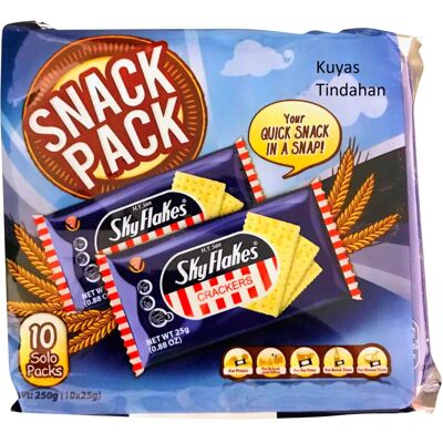 Skyflakes Cracker Snack Pack (10 solo packs) Best Before End of 04/25 Skyflakes Cracker Snack Pack (10 solo packs) Best Before End of 04/25