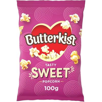 Butterkist Sweet Cinema Style Popcorn 100g (Pack of 6) Butterkist Sweet Cinema Style Popcorn 100g (Pack of 6)
