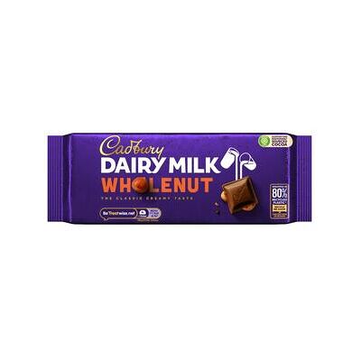 Cadbury Dairy Milk Whole Nut Bar (180g) Cadbury Dairy Milk Whole Nut Bar (180g)