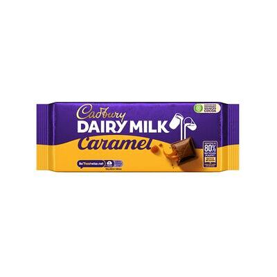 Cadbury Dairy Milk Caramel Bar (180g) - Pack of 2 Cadbury Dairy Milk Caramel Bar (180g) - Pack of 2