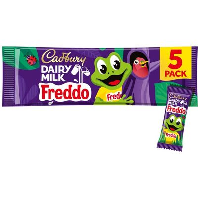 Cadbury Dairy Milk Freddo 5 x 18g - Pack of 6 Cadbury Dairy Milk Freddo 5 x 18g - Pack of 6