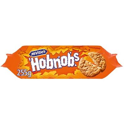 McVities McVitie's Hobnobs Biscuits, 255 g (Pack of 1) McVities McVitie's Hobnobs Biscuits, 255 g (Pack of 1)