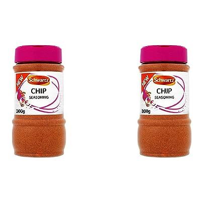 Schwartz Chip Seasoning Powder, Expertly Blended with Herbs & Spices, Spicy and Schwartz Chip Seasoning Powder, Expertly Blended with Herbs & Spices, Spicy and