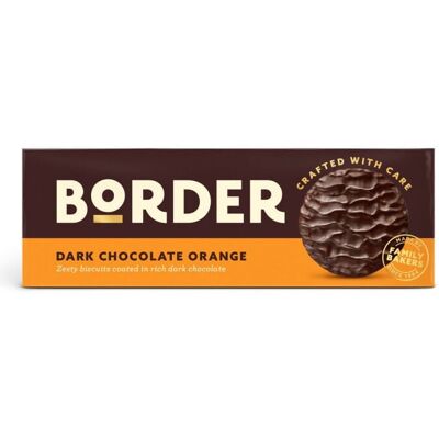 Border Biscuits Dark Chocolate Orange Biscuits 150g Border Biscuits Dark Chocolate Orange Biscuits 150g