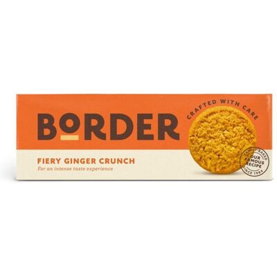Border Biscuits Fiery Ginger Crunch 135g Border Biscuits Fiery Ginger Crunch 135g
