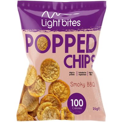 LighterLife Fast LighterLife Light Bites Popped Chips Protein Crisps BBQ Multipack 28 x 25g, 100 LighterLife Fast LighterLife Light Bites Popped Chips Protein Crisps BBQ Multipack 28 x 25g, 100
