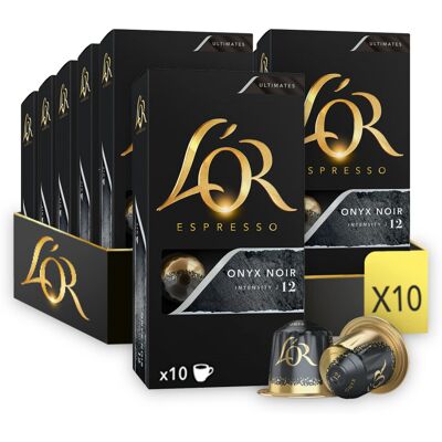 L'Or - Onyx - Nespresso Compatible - Coffee Capsules L'Or - Onyx - Nespresso Compatible - Coffee Capsules