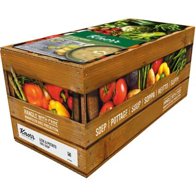 Knorr Professional 100% Leek and Potato Soup - 4x2.5ltr Knorr Professional 100% Leek and Potato Soup - 4x2.5ltr