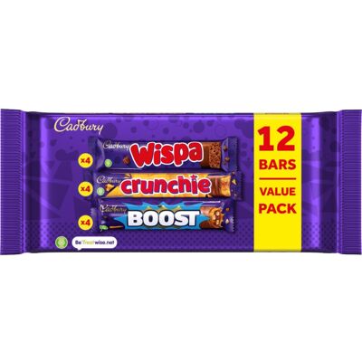 Cadbury Chocolate Bars Value Pack, Includes 4 Cadbury Chocolate Bars Value Pack, Includes 4