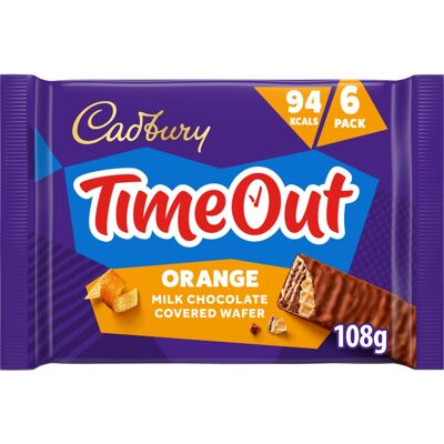 Cadbury Timeout Orange Milk Chocolate Covered Wafer Crispy Wafer With Orang Cadbury Timeout Orange Milk Chocolate Covered Wafer Crispy Wafer With Orang