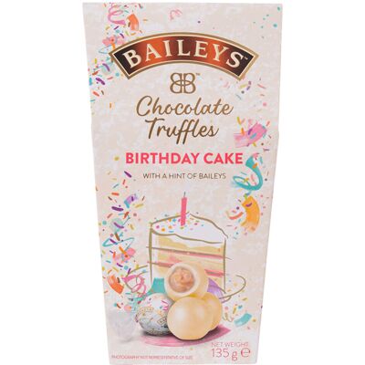 Baileys Birthday Cake Truffles 135g Original Irish Cream White Chocolate T Baileys Birthday Cake Truffles 135g Original Irish Cream White Chocolate T