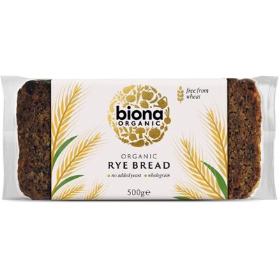 Biona Rye Bread Organic 500g Pack of 7 Biona Rye Bread Organic 500g Pack of 7