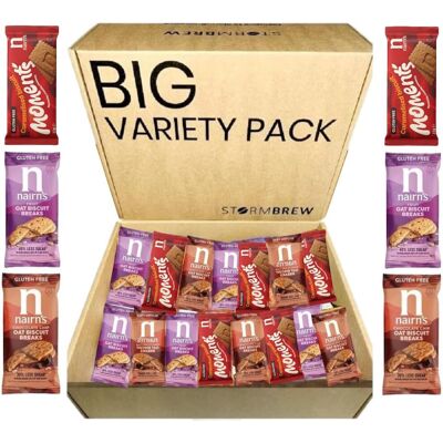 Nairn's Gluten Free Variety Pack Oat Biscuit Breaks Flavors inc Chocolate C Nairn's Gluten Free Variety Pack Oat Biscuit Breaks Flavors inc Chocolate C