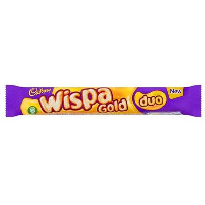 Cadbury Wispa Gold Duo Chocolate Bar 2304 kg Cadbury Wispa Gold Duo Chocolate Bar 2304 kg