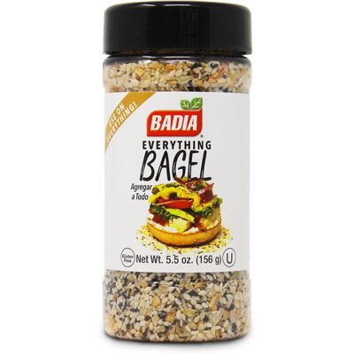 Badia Everything Bagel Seasoning 55 oz 156g Badia Everything Bagel Seasoning 55 oz 156g